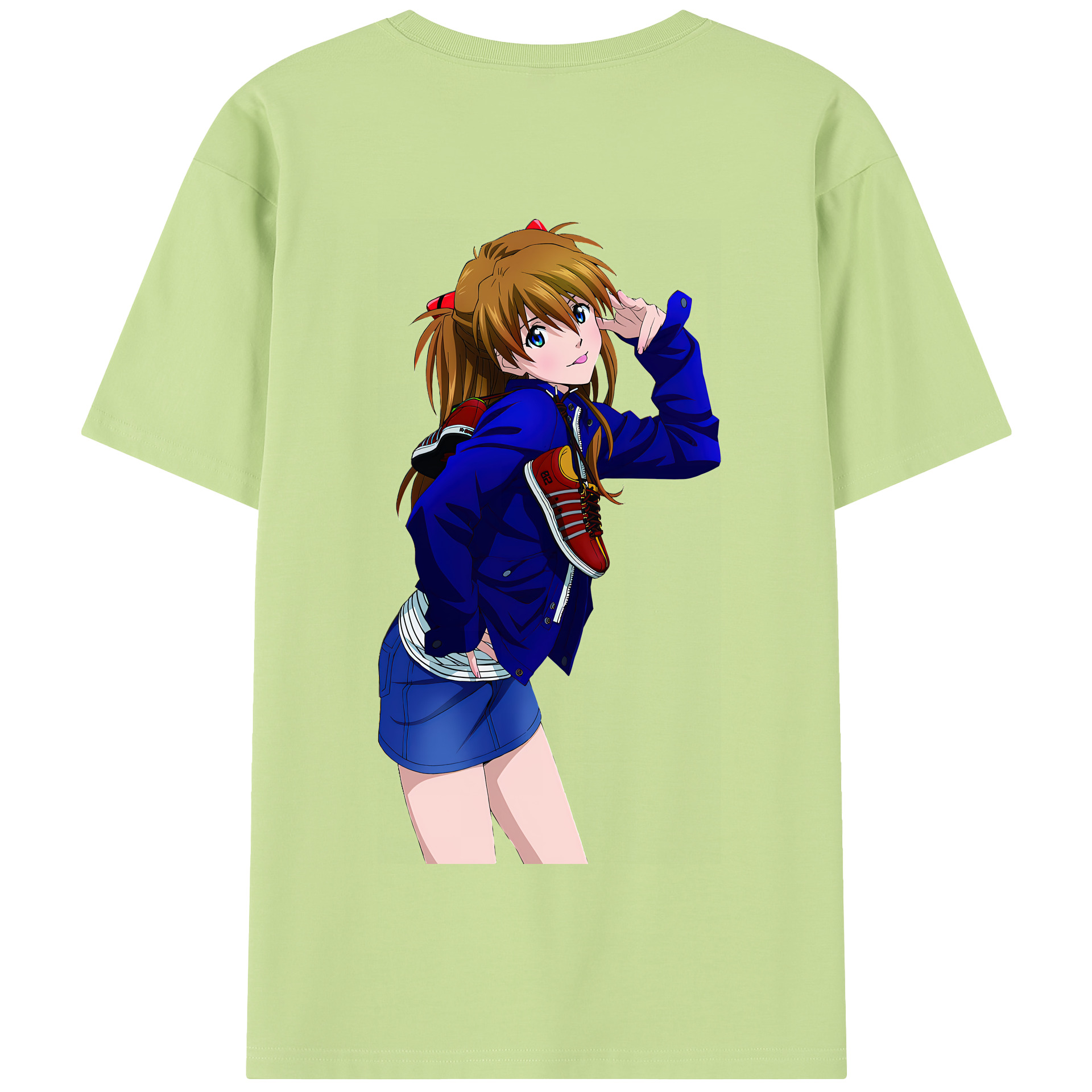 （画像用） EVA 新世紀エヴァンゲリオン 綿100％半袖Tシャツ（背面プリント）